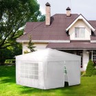 Podgląd: Ścianka z zamkiem do pawilonów ogrodowych Premium i Basic, 295x195 cm Podgląd: Ścianka z zamkiem do pawilonów ogrodowych Premium i Basic, 295x195 cm