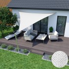 Podgląd: Żagiel przeciwsłoneczny, trójkątny, z tkaniny oddychającej Podgląd: Żagiel przeciwsłoneczny, trójkątny, z tkaniny oddychającej