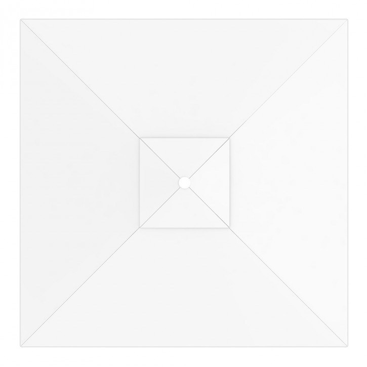Poszycie parasola przeciwsłonecznego interpara, kwadratowe, 3x3 m Poszycie parasola przeciwsłonecznego interpara, kwadratowe, 3x3 m