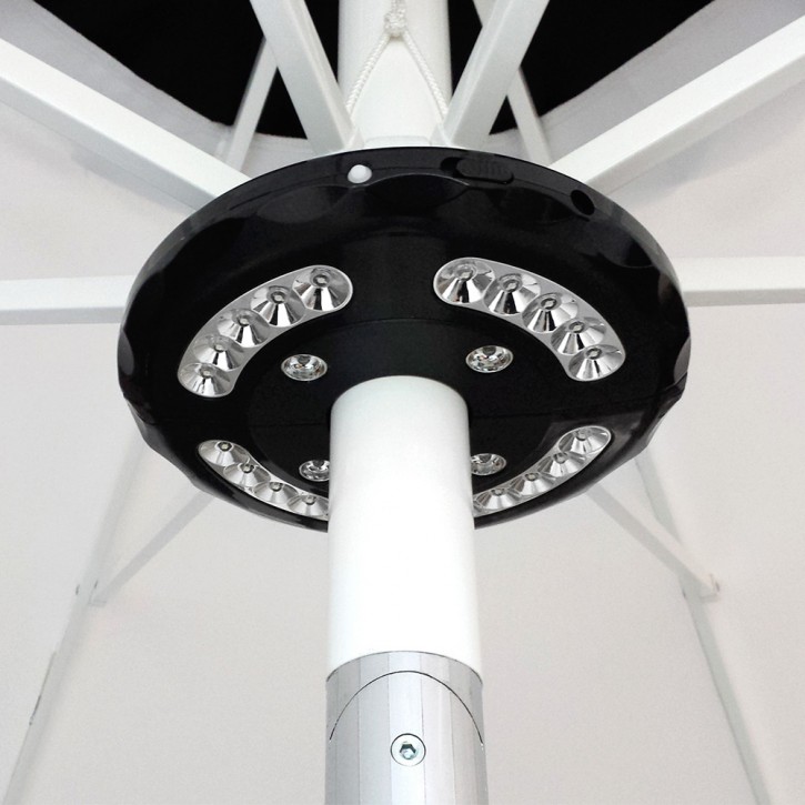 Lampa LED pod parasol przeciwsłoneczny interpara