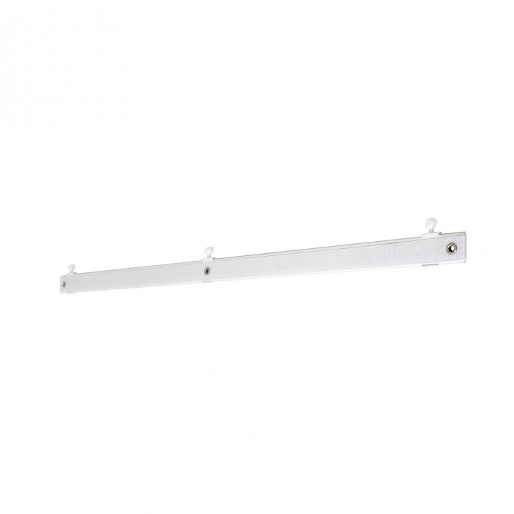 Wózek z rzepem do zasłon panelowych, PCV, 60 cm, 3 sztuki
