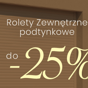 Rolety podtynkowe do -25%