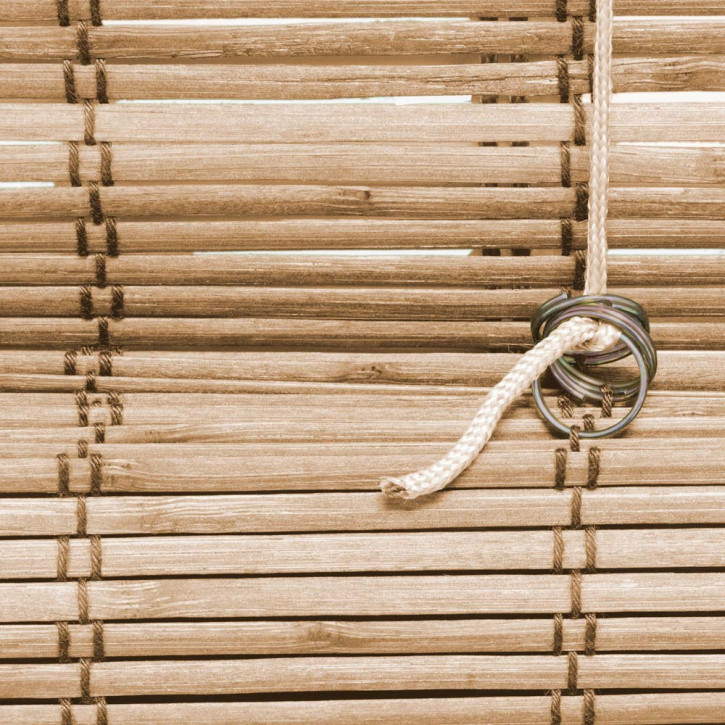 Roleta bambusowa rzymska, Gotowa