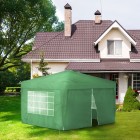 Podgląd: Ścianka z zamkiem do pawilonów ogrodowych Premium i Basic, 295x195 cm Podgląd: Ścianka z zamkiem do pawilonów ogrodowych Premium i Basic, 295x195 cm
