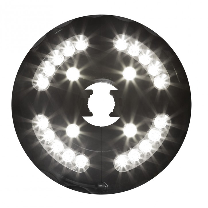 Lampa LED pod parasol przeciwsłoneczny interpara