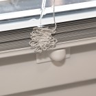 Podgląd: Uchwyty magnetyczne do żaluzji, białe, 2 sztuki