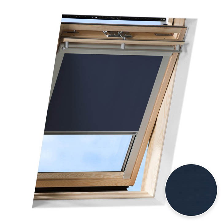 Roleta dachowa pasująca do okien dachowych marki VELUX ®, Zaciemniająca