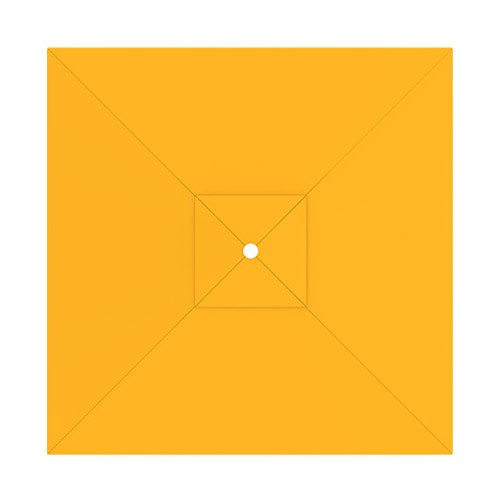 Parasol Ogrodowy, Kwadratowy, 3x3 m