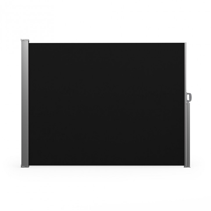 Markiza boczna gotowa, czarna 160 x 300 cm, Promocja